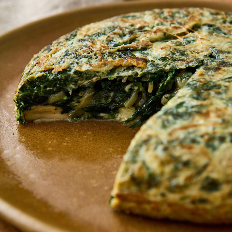 TORTILLA DE ESPINACA & HONGOS - Image 3